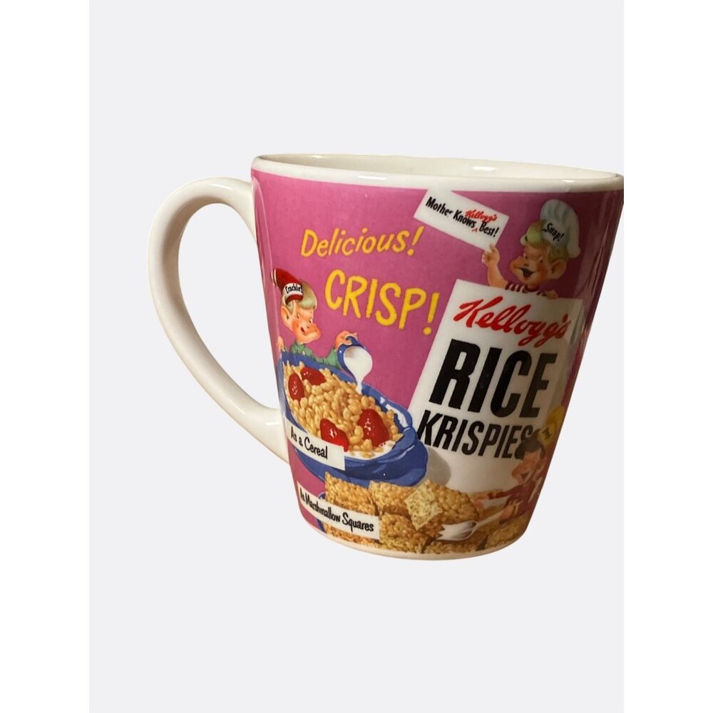 Kelloggs Rice Krispies Cereal Mug Cup Collectible Design - Picture 3 of 12